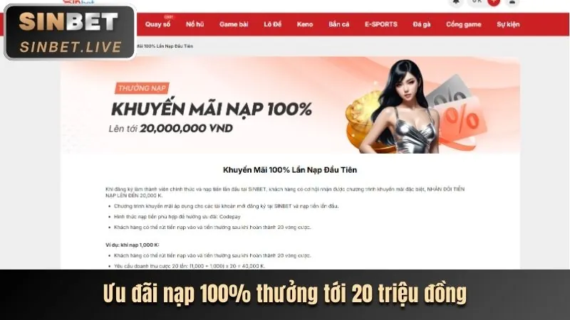 Hoàn trả hàng ngày casino
